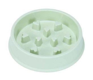 Wholesale Anti-suffocation Pet Dog Feeding Bowl - green 2