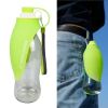 Accompanying Pet Drinking Cup Fountain Portable Storage Grain Kettle Portable Drinking Fountain Outdoor Drinking Water Tool - green