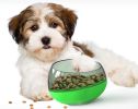 Pet Life 'Tumbowl' Slow Feeding Pet Bowl - Green