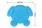 Dog Lick Mat for Anxiety Dog Lick Pad Feeder Lick Mat Wall-Mount Alternative for Slow Feeder Dog Pet Wall-Mount Lick Pad for Medium and Adult Dog - re