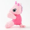 Pet Plush Bite Resistant Sound Cloth Dog Toy - unicorn - plush